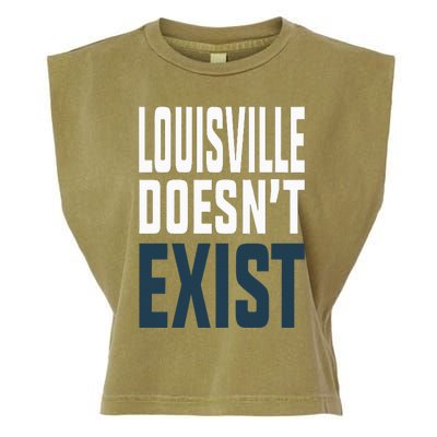 Louisville Doesn’t Exist Garment-Dyed Women's Muscle Tee