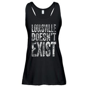 Louisville Doesn’t Exist Ladies Essential Flowy Tank