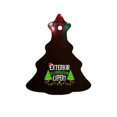 Light Decorator Exterior Illumination Expert Christmas Funny Ceramic Tree Ornament