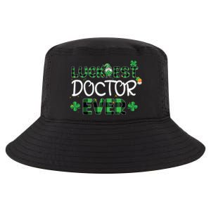 Luckiest Doctor Ever St Patricks Day Doctor Gift Cool Gift Cool Comfort Performance Bucket Hat