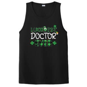 Luckiest Doctor Ever St Patricks Day Doctor Gift Cool Gift PosiCharge Competitor Tank