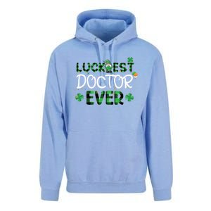 Luckiest Doctor Ever St Patricks Day Doctor Gift Cool Gift Unisex Surf Hoodie