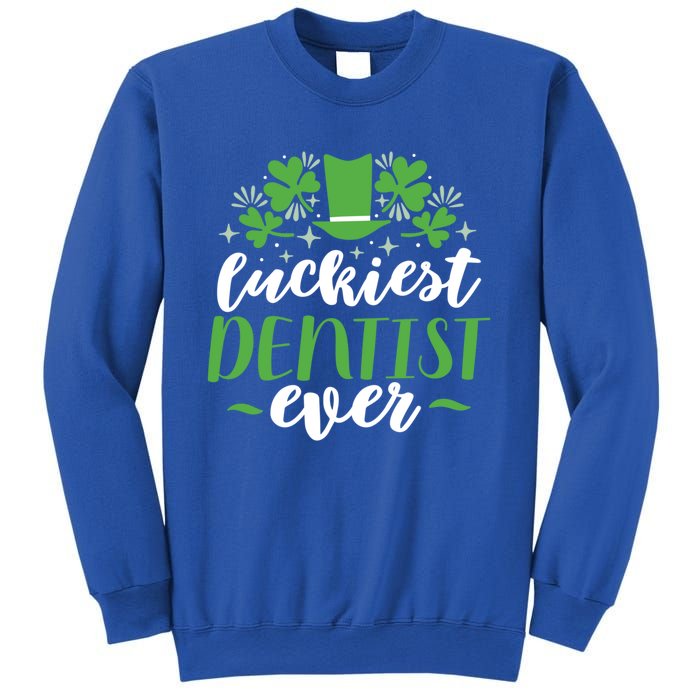 Luckiest Dentist Ever St Patricks Day Gift Cool Gift Sweatshirt