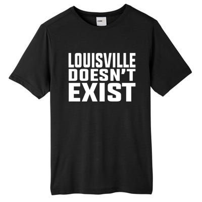 Louisville Doesn’T Exist Tall Fusion ChromaSoft Performance T-Shirt