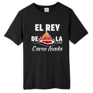 Latino Dad El Rey De La Carne Asada Tall Fusion ChromaSoft Performance T-Shirt