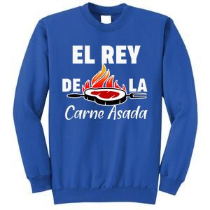 Latino Dad El Rey De La Carne Asada Sweatshirt