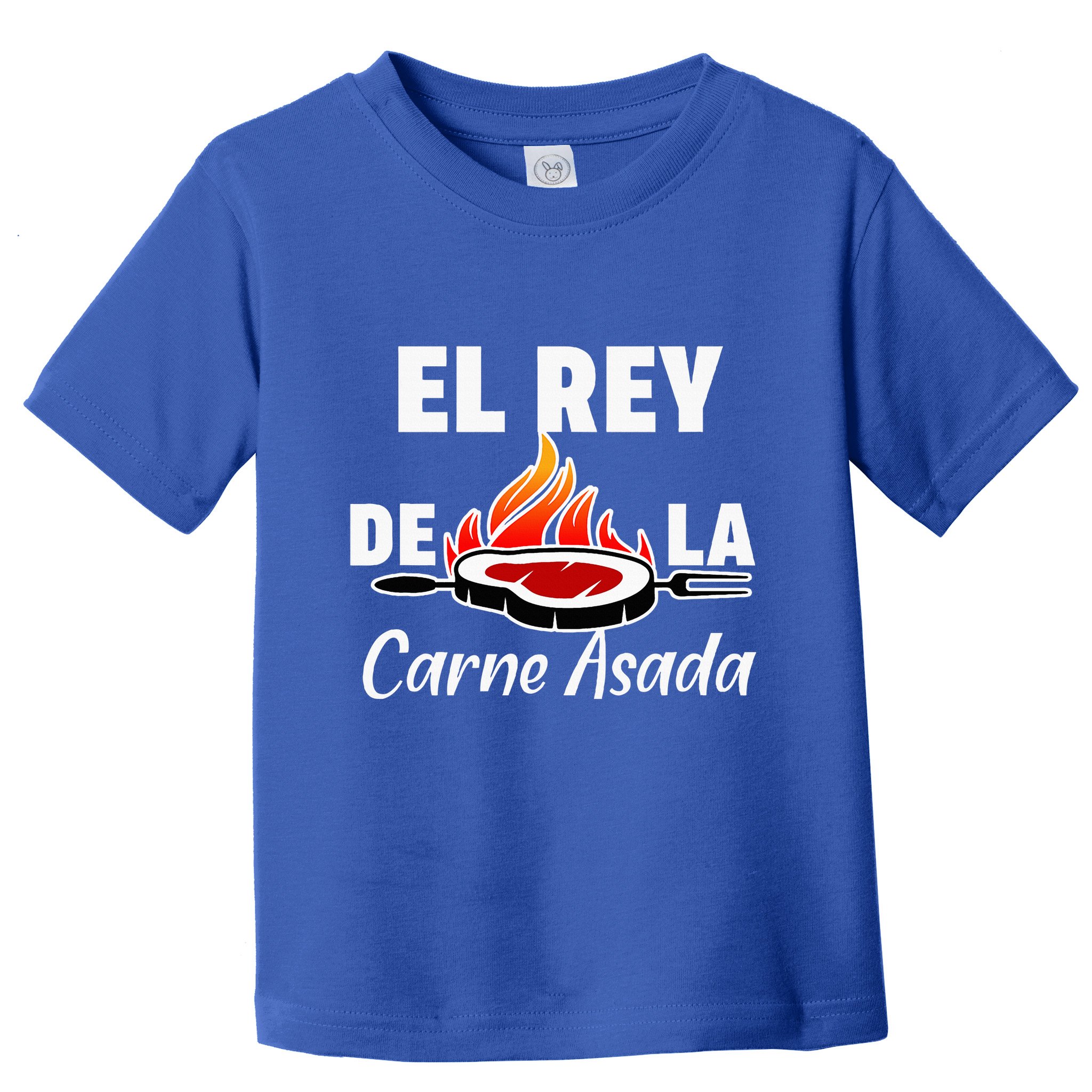 Latino Dad El Rey De La Carne Asada Toddler T-Shirt