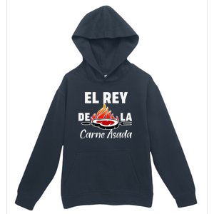 Latino Dad El Rey De La Carne Asada Urban Pullover Hoodie