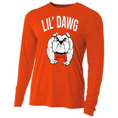 Lil' Dawg Football Fan Cooling Performance Long Sleeve Crew