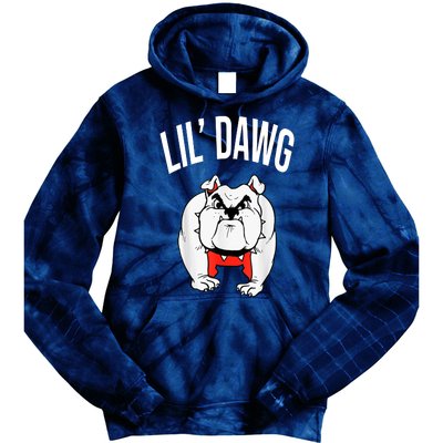 Lil' Dawg Football Fan Tie Dye Hoodie