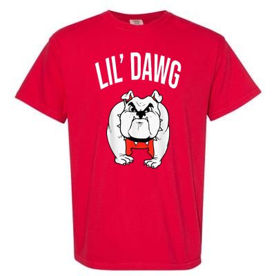 Lil' Dawg Football Fan Garment-Dyed Heavyweight T-Shirt