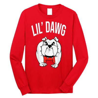 Lil' Dawg Football Fan Long Sleeve Shirt