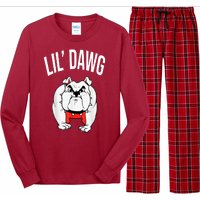 Lil' Dawg Football Fan Long Sleeve Pajama Set