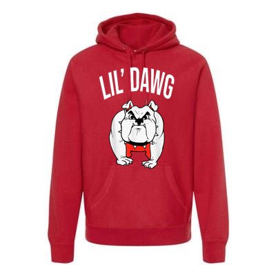 Lil' Dawg Football Fan Premium Hoodie