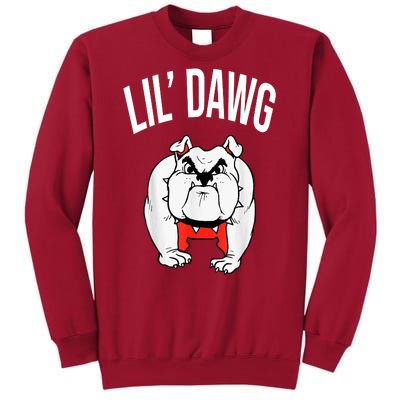 Lil' Dawg Football Fan Tall Sweatshirt