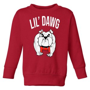 Lil' Dawg Football Fan Toddler Sweatshirt