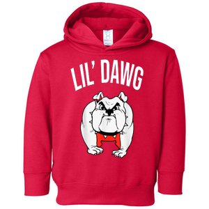 Lil' Dawg Football Fan Toddler Hoodie