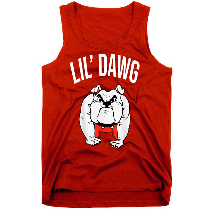 Lil' Dawg Football Fan Tank Top