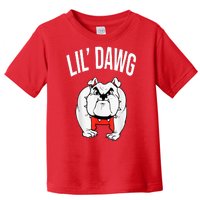 Lil' Dawg Football Fan Toddler T-Shirt