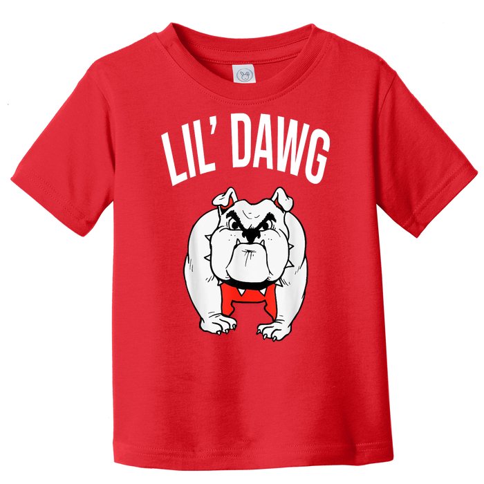 Lil' Dawg Football Fan Toddler T-Shirt