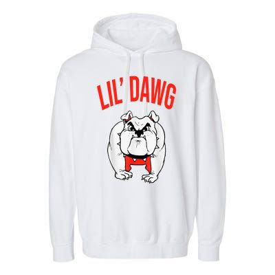 Lil' Dawg Football Fan Garment-Dyed Fleece Hoodie