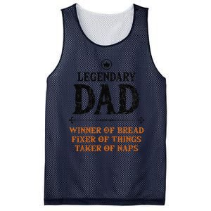 Legendary Dad Funny Father Taker Of Naps Fathers Day Gift Gift Mesh Reversible Basketball Jersey Tank