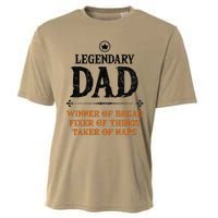 Legendary Dad Funny Father Taker Of Naps Fathers Day Gift Gift Cooling Performance Crew T-Shirt