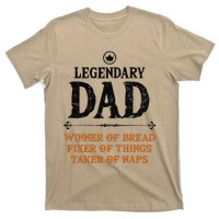 Legendary Dad Funny Father Taker Of Naps Fathers Day Gift Gift T-Shirt