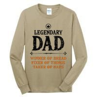 Legendary Dad Funny Father Taker Of Naps Fathers Day Gift Gift Tall Long Sleeve T-Shirt