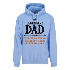 Legendary Dad Funny Father Taker Of Naps Fathers Day Gift Gift Unisex Surf Hoodie