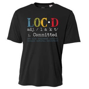 Locd Definition for a Loc Lifestyle Dreadlocs Black  Cooling Performance Crew T-Shirt