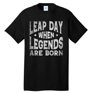 Leap Day February 29 Birthday Leap Year Tall T-Shirt