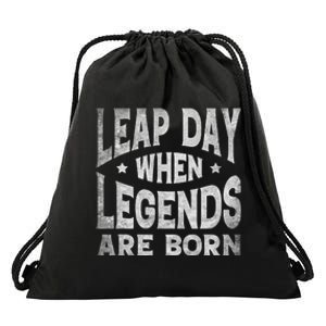 Leap Day February 29 Birthday Leap Year Drawstring Bag