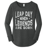 Leap Day February 29 Birthday Leap Year Women's Perfect Tri Tunic Long Sleeve Shirt