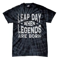 Leap Day February 29 Birthday Leap Year Tie-Dye T-Shirt