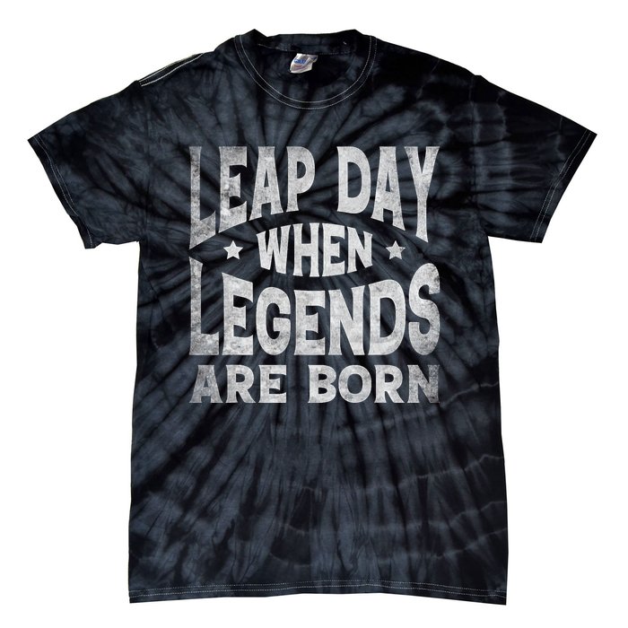 Leap Day February 29 Birthday Leap Year Tie-Dye T-Shirt