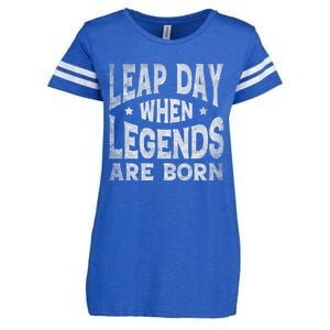 Leap Day February 29 Birthday Leap Year Enza Ladies Jersey Football T-Shirt