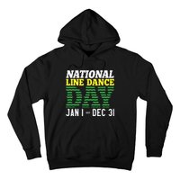 Line Dance Funny National Line Dance Day Hoodie