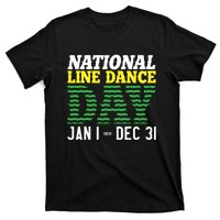 Line Dance Funny National Line Dance Day T-Shirt