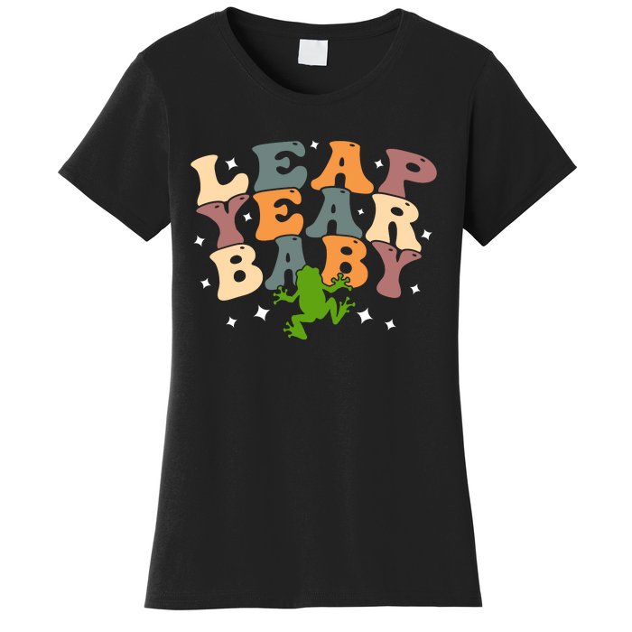 Leap Day Frog Birthday Gift Women's T-Shirt