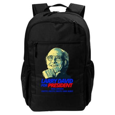 Larry David For President Make America Pretty Good Again Backpack