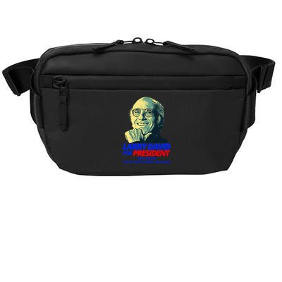 Larry David For President Make America Pretty Good Again Crossbody Pack