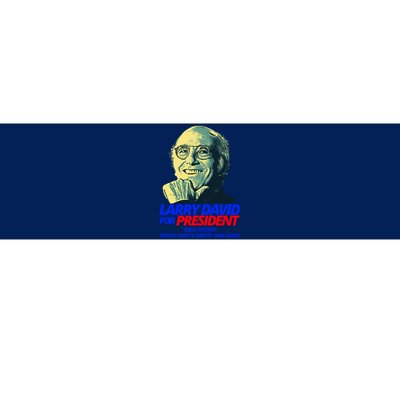 Larry David For President Make America Pretty Good Again Bumper Sticker