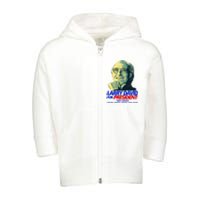 Larry David For President Make America Pretty Good Again Toddler Zip Fleece Hoodie