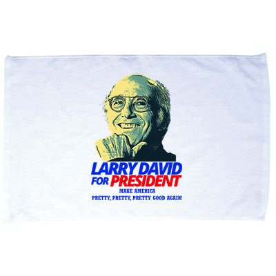 Larry David For President Make America Pretty Good Again Microfiber Hand Towel