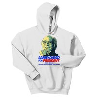 Larry David For President Make America Pretty Good Again Kids Hoodie