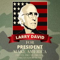 Larry David For President Legacy Tie Dye Trucker Hat