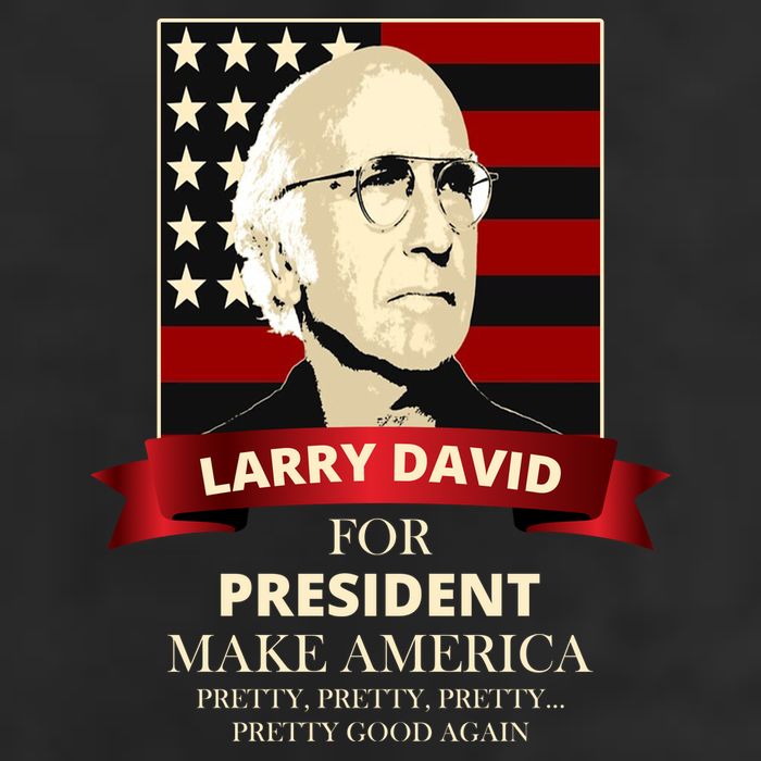 Larry David For President 15oz Campfire Ceramic Mug