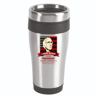 Larry David For President 16oz Travel Tumbler