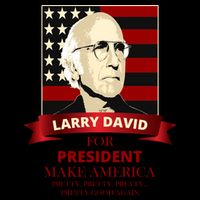Larry David For President 16oz Travel Tumbler